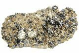 Lustrous Cassiterite Crystals On Quartz - Viloco Mine, Bolivia #209603-1